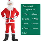 Santa Claus 9 Piece Set / 3XL