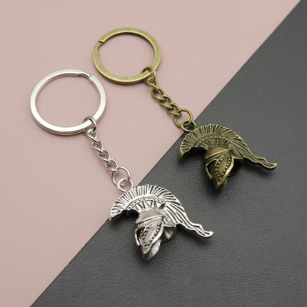 Ornament Eenvoudige Helm Sleutelhanger Hanger