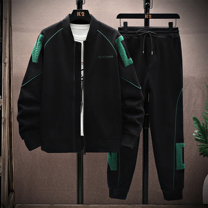 Lente En Herfs Geborduurde Bofbaluniform, Wagbroek, Informele Sportstel