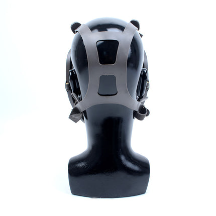 Deursigtige gasmasker