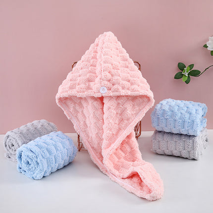 Candy Velvet Haarhanddoek Dik Absorberende Kopband