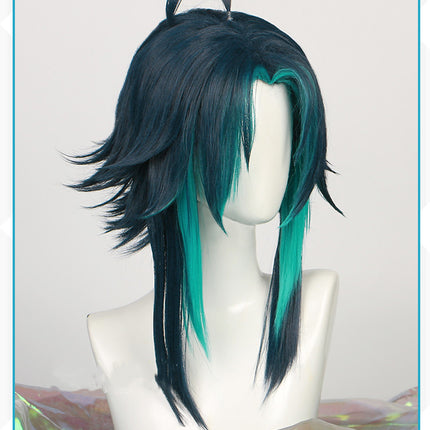 Cosplay Custom Long Fake Hair Accessories Props Male Wig