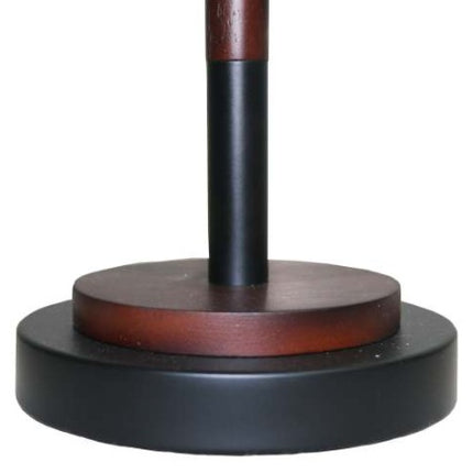 Hoë Kwaliteit Hotel Europese Moderne Bedkassie Dekor Lig Led Tafel Lamp, Cosmiclume Swart Sambreelvormige Tafellamp - Okkerneuthout - Brons 110V