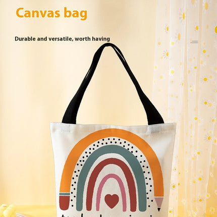 Female Printed Canvas Handbag
