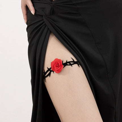 Sexy Elegante Kant Elastiese Bobeenbeenketting Vir Vroue