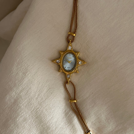 Octagonal Star Retro Art Watch