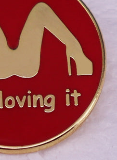 I Love It Funny Prank Brooch