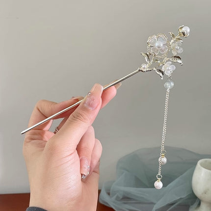 Dress Accessories Hairpin Headwear Antique Style Plate Hairpin