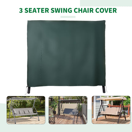 Groot buite-swingsitplekbedekking vir jou tuin- en patio-meubels. Beskerm teen wind, UV-strale en water.