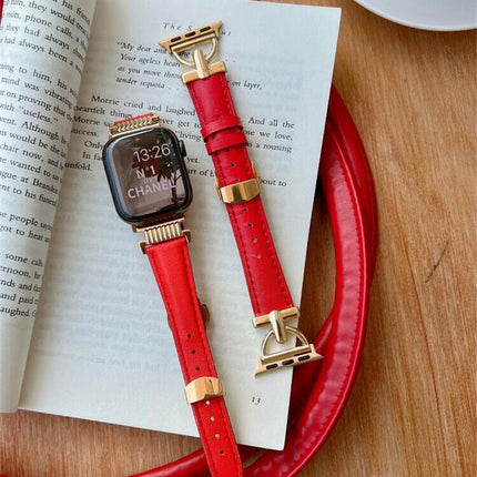 Leerarmband Nuwejaar Rooi Meisie
