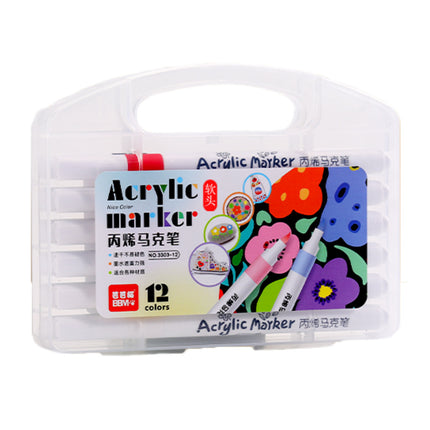 Sagtepunt Akrielmerkerpenpak