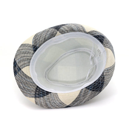 Outdoor Travel Straw Men's Lady Couple Sun-proof Straw Hat