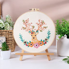 Elk / Bamboo Embroidery Frame 20cm