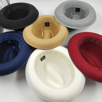 Men's Billycock Feather Fur Felt Hat