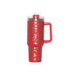 Laser Leopard Pattern Red / 40oz