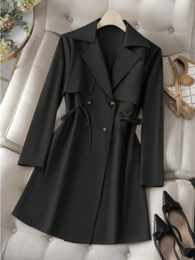 Women's Windbreaker With Drawstring Waist