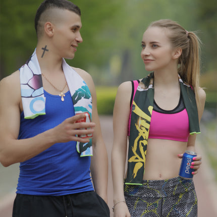 Sweetabsorberende Hardloop Oefen Fiksheidshanddoek