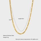 goud / 3MM / 50CM