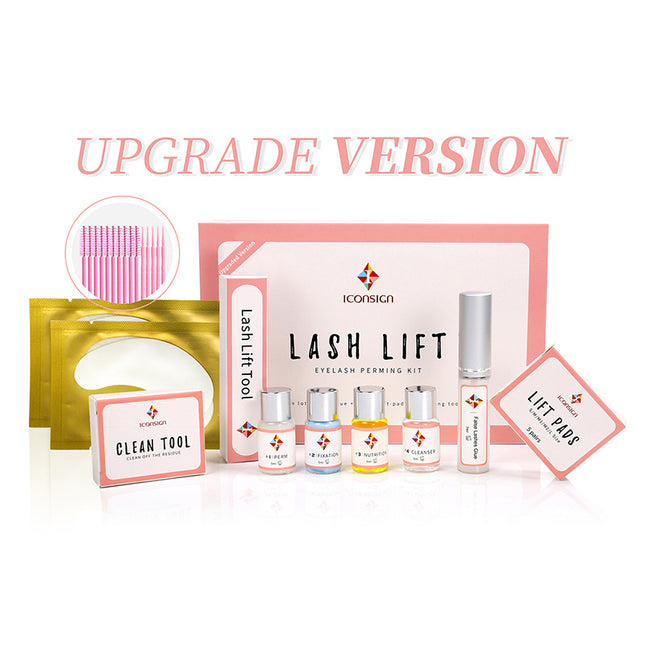 Upgrade Weergawe Lash Lift Kit ICONSIGN Krulwimper Lig Perm Wimpers Oë Grimeer Hulpmiddels