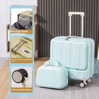 Mint Green Suitcase Set / 18 Inches