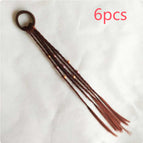 A Red brown 6pcs