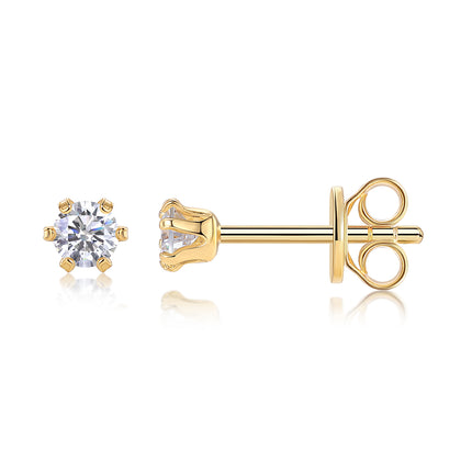 Sterlig Solo Dans - Premium Moissanite Luukse Mode Ligte Luukse Juweliersware Silwer Knopoorbelle S925 Versilwerde Platinum