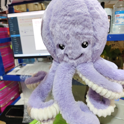 Lovely Simulation Octopus Pendant Plush Stuffed Toy Soft Animal Home Accessories Cute Doll Children Gifts