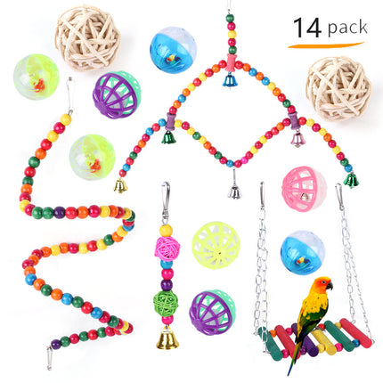 Fashion Personalized New Pet Birds Toys Suit
