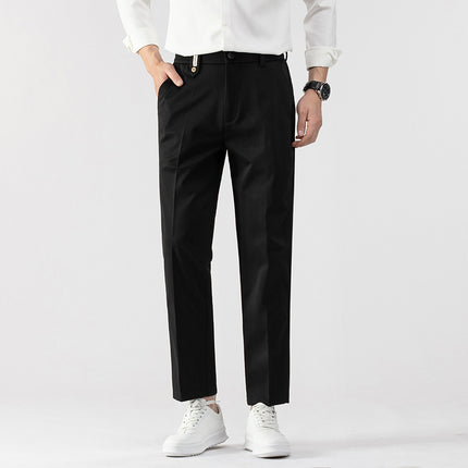 Spring Men's Pants Straight Loose Casual Pants