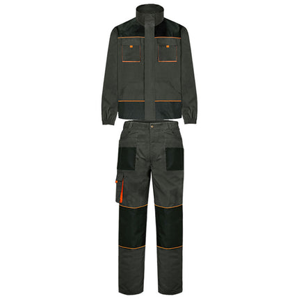 Multi-pocket Overalls Suit Wear-resistant One-piece