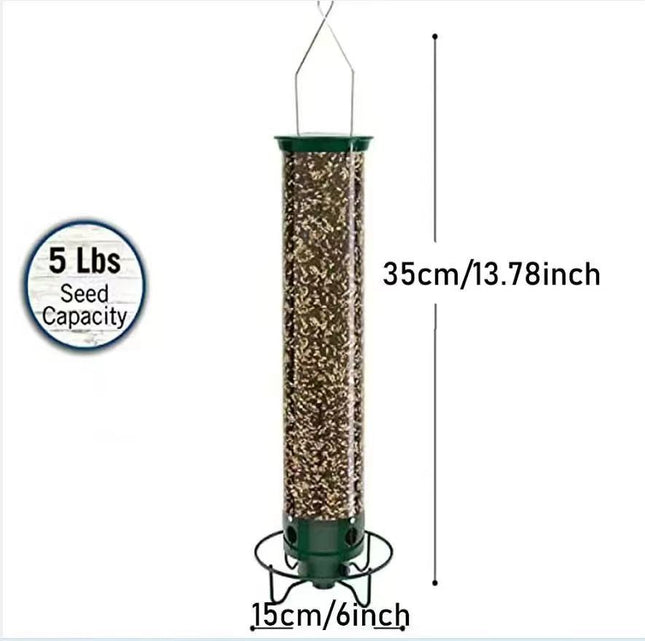 Metal Hanging Hummingbird Feeder Bird Cage