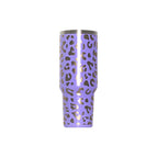 Laser Leopard Print Purple / 40oz