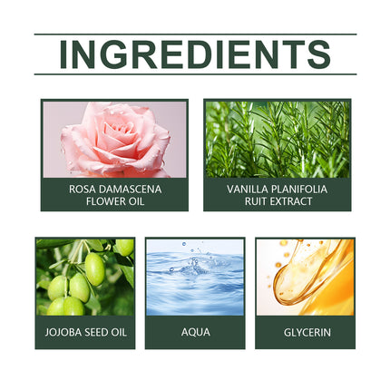 Handgemaakte Vanielje Roos Liggaamsolie Voedende Vel