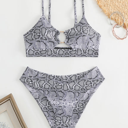 Sexy Bikini Snake Pattern