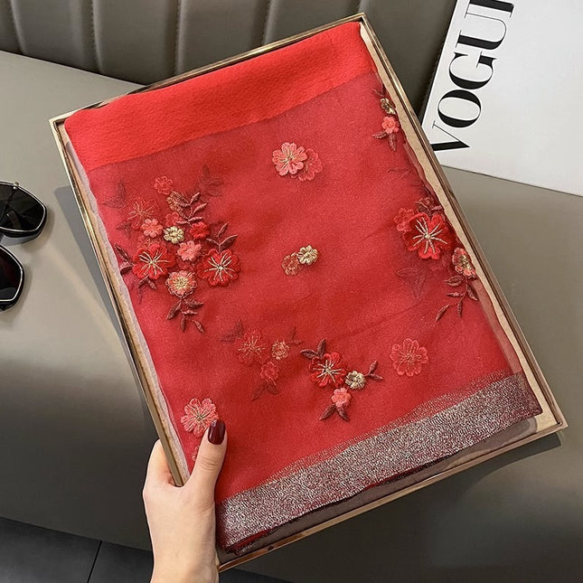 Women's Wild Korean Style Affordable Luxury Style Autumn And Winter Warm Scarf