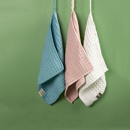 Mikrovesel Velvriendelike Pluisvrye Wafel-mikroveselhanddoek