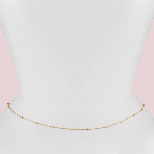 Simple Fashion Special-interest Single Layer Waist Chain For Women