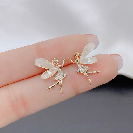 Women's Creative All-match Cute Elf Stud Earrings