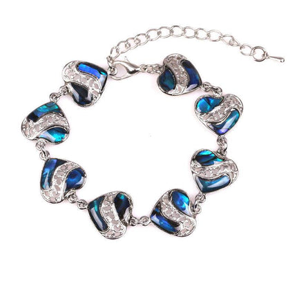 Animal Whale Penguin Butterfly Shell Abalone Bracelet