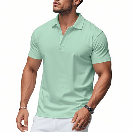 Men's And Women's Golf Casual Business Short Sleeve