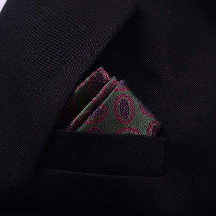 Men's Formal Dress Accessories Business Casual Printing Pocket Square