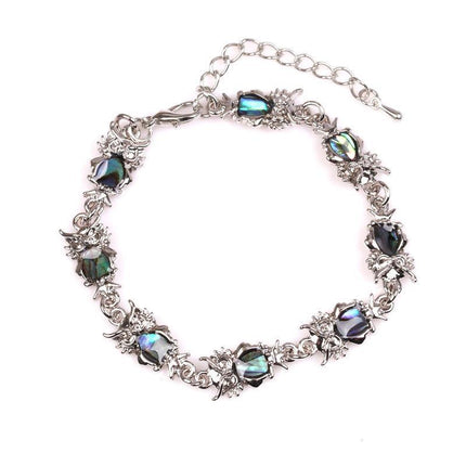 Animal Whale Penguin Butterfly Shell Abalone Bracelet