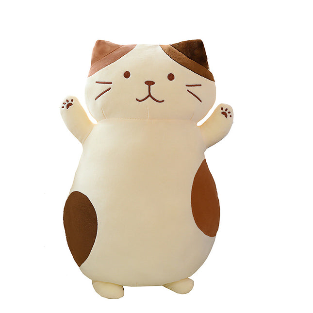 Cheese Cat Plush Toy Animal Gifts For Children And Girls Cute Sleeping Doll Pillow Large Velvet