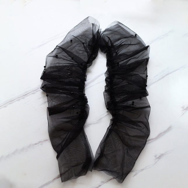 White Long Style Arms Hiding Bridal Gloves