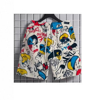 Men's 3D Digital Printing Loose Casual Shorts