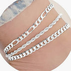 Style 2 Silver Anklet