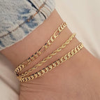 Style 2 Golden Anklet
