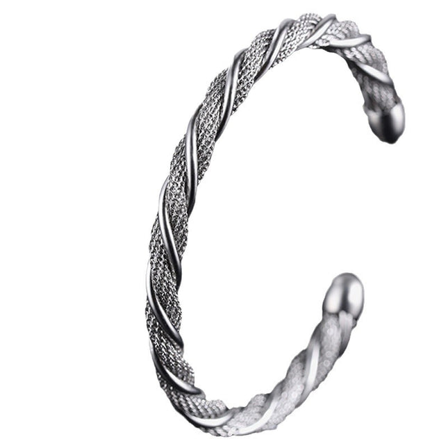 Twist Bracelet For Girls Titanium Steel No Fading
