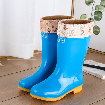Wool Cotton Warm Non-slip Rain Boots