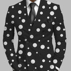 KSPXF54 Black Buttons Split / 4XL
